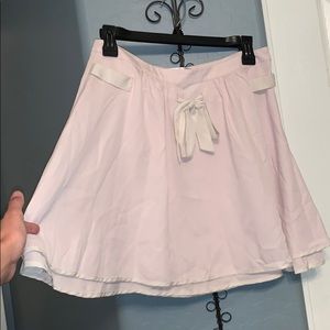 💕NWOT Lauren Conrad Pink Chiffon Skirt with Bow💕
